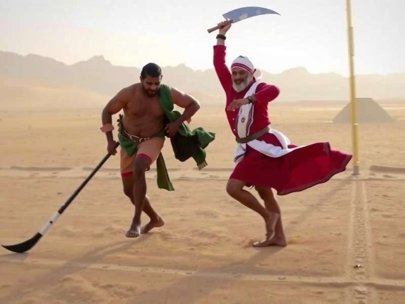 Traditional Indian Weapons in Maharaja S Melee